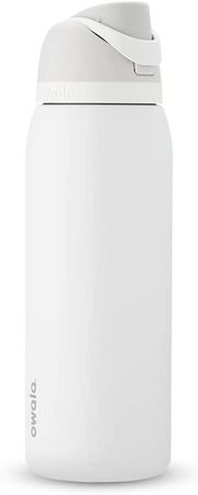Owala FreeSip Insulated Stainless Steel Water Bottle with Straw for Sports and Travel, BPA-Free, 40-Ounce, Shy Marshmallow : Amazon.ca: Sports & Outdoors