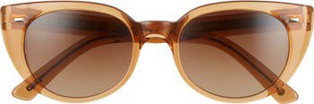 Taylor 52mm Polarized Cat Eye Sunglasses | Nordstrom