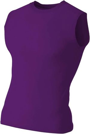 Purple compression top armless