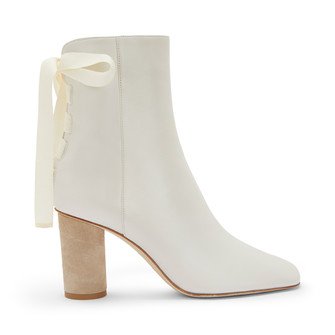 Ankle Boot 80 White - LOEWE