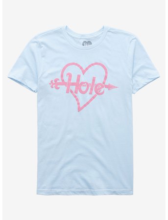 Hole Arrow Heart Girls T-Shirt