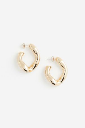 Hoop earrings - Altın rengi - KADIN | H&M TR