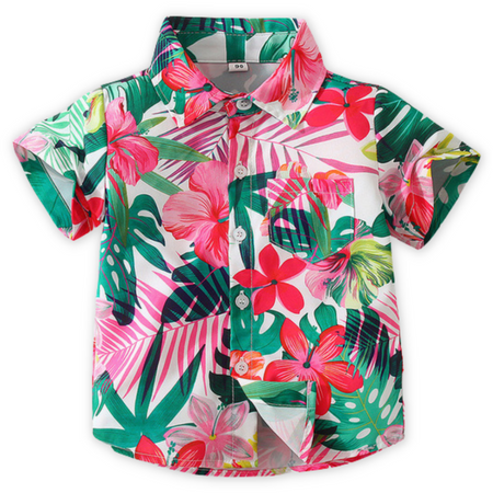 tropical baby shirt