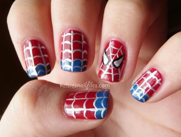 spiderman nails