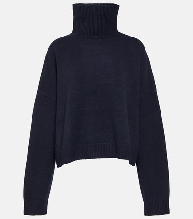 Ezio Wool And Cashmere Sweater in Blue - The Row | Mytheresa