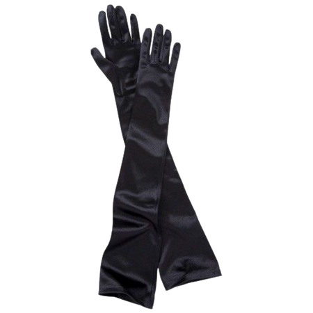 black gloves