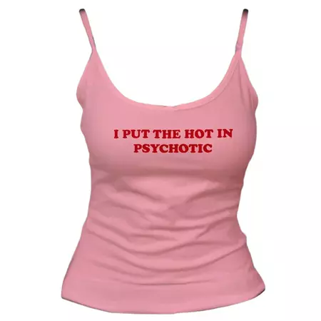 Psychotic Tank Top | Aesthetic Outfits - BOOGZEL – Boogzel Clothing