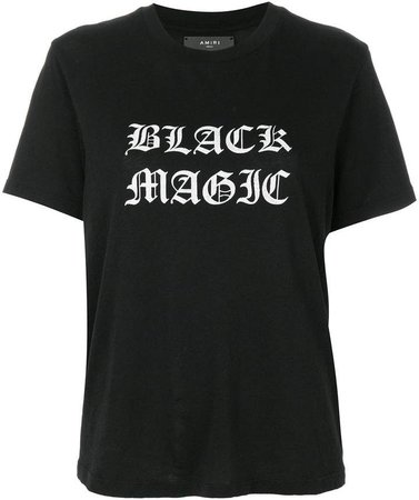 Black Magic print T-shirt