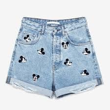 mickey mouse jean shorts - Google Search