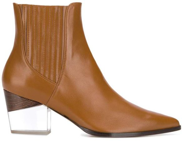 leather ankle boots