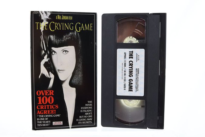 The Crying Game VHS Tape | Etsy