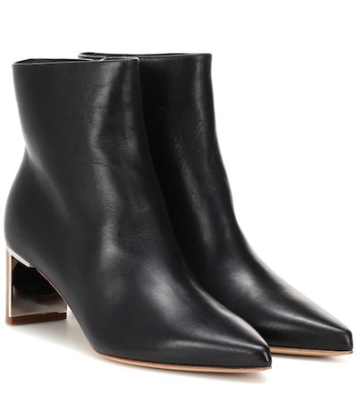 Raya leather ankle boots