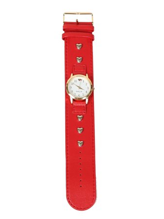 Heart Studs Wrist Watch (Fashion Accessories / Wristwatch) | MILK (Milk) Mail Order | Fashion Walker