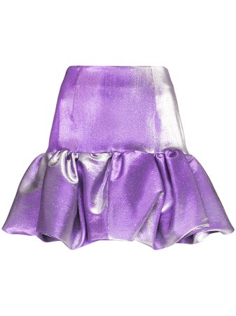 AREA Puffball Mini Skirt - Farfetch