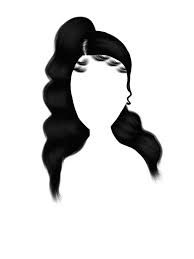 wig black girl white background - Google Search