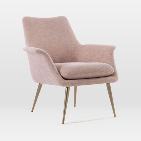 Finley Lounge Chair in Rosette Tweed| west elm