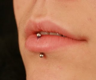 Vie Body Piercing @ Boutique Tribe: Aftercare for (LIPS) Labret /Vertical labret