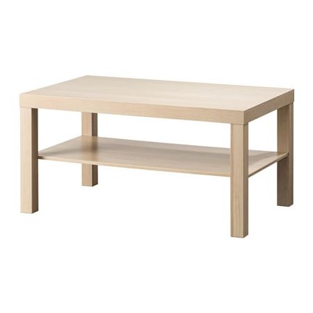LACK Coffee table - white stained oak effect, 35 3/8x21 5/8 " - IKEA
