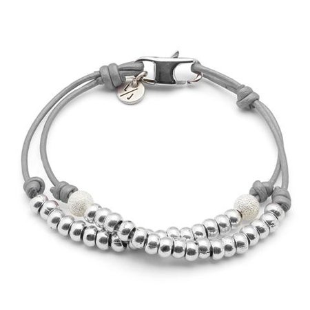 Karma Add Your Charm Choice Bracelet in Silver – Lizzy James