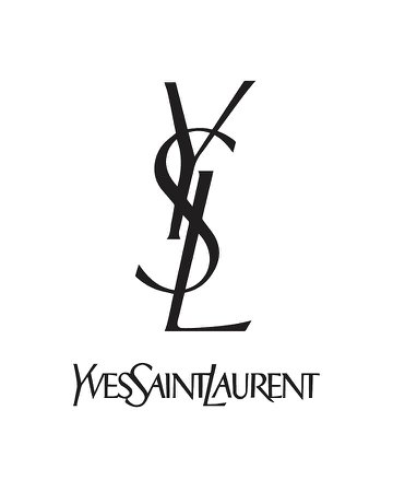 Yves Saint Laurent - Ysl - Black And White - Lifestyle And Fashion Digital Art by TUSCAN Afternoon
