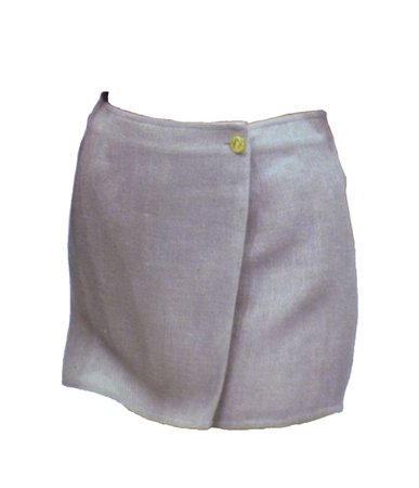 lilac wrap skirt