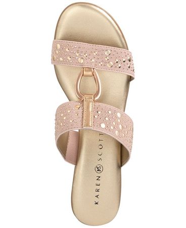 Karen Scott Eanna Sandals, Created for Macy's & Reviews - Sandals - Shoes - Macy's