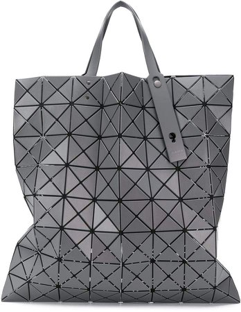 Geometric Patterned Shopping Bag