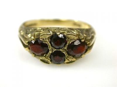 Victorian Garnet Ring