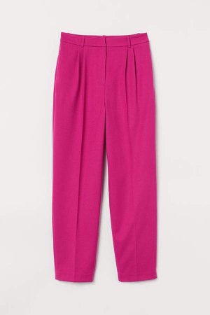 Ankle-length Suit Pants - Pink