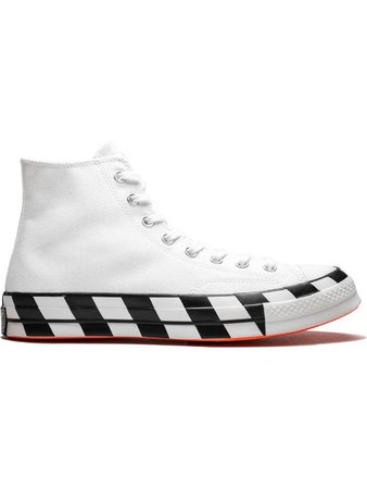 Shop Converse Chuck 70 off white hi top sneakers with Express Delivery - Farfetch