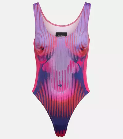 Printed Bodysuit in Pink - Y Project | Mytheresa