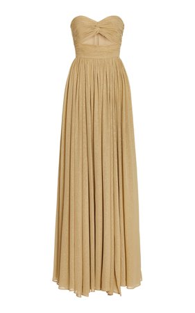 Strapless Cut Out Gown By Michael Kors Collection | Moda Operandi