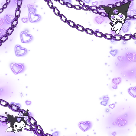 purple sanrio kuromi Sticker by ᕙ( : ˘ ∧ ˘ : )ᕗ