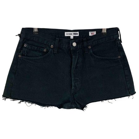 Short jeans Re/Done x Levi's Black size 27 US in Denim - Jeans - 8205836