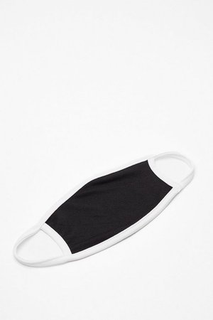 Contrasted Binding Face Mask | Nasty Gal