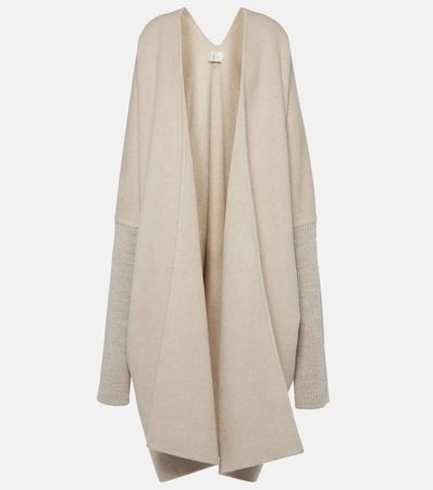 Febor Cashmere Coat in White - The Row | Mytheresa