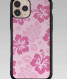 phone case with pink flowers