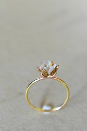 lotus flower ring
