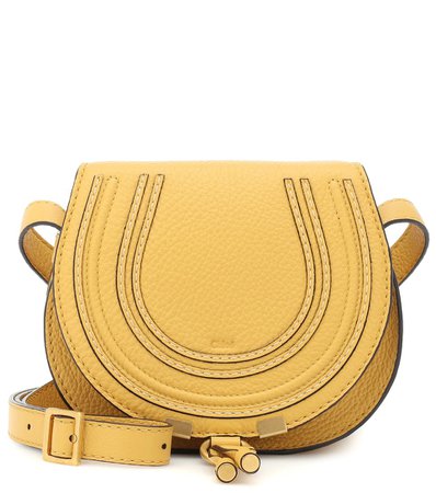 Marcie Mini Leather Shoulder Bag | Chloé - Mytheresa