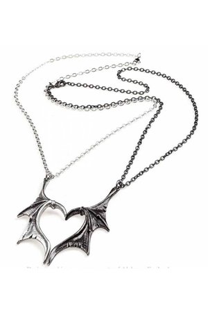 Darkling Heart Pendant by Alchemy Gothic | Gothic Jewellery