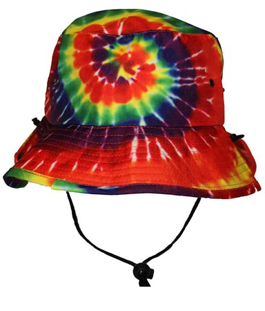 tie-dyed bucket hat, $15.99
