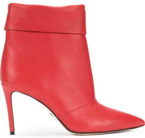 fold down top ankle boots