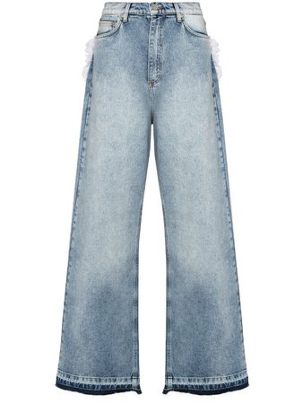 Natasha Zinko Heart Pocket Jeans - Farfetch