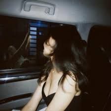 girl in car
