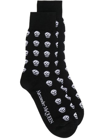 Alexander McQueen Multi Skull Socks