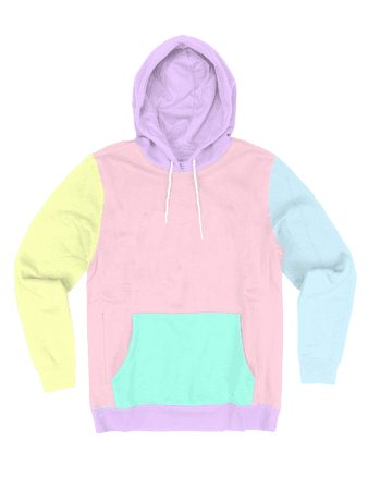 pastel lollipop hoodie
