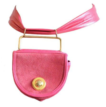 Vintage Pink Belt Bag