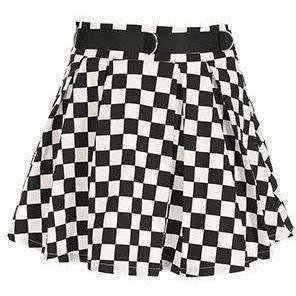 Checkerboard Skater Skirt - Own Saviour