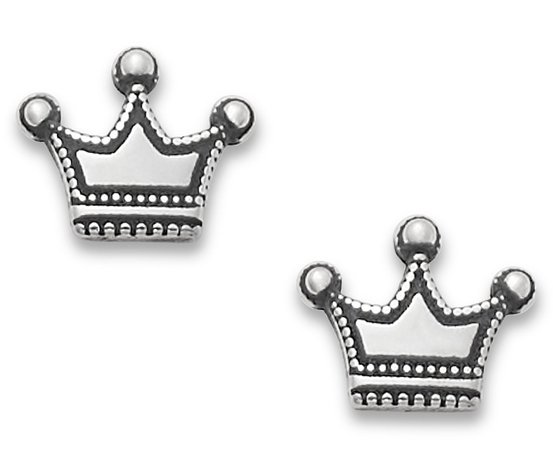 crown earrings