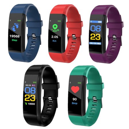 Best cheap B05 0.96'' OLED Color Screen Smart Watch IP67 Waterproof Blood Pressure Monitor Smart Bracelet - NewChic